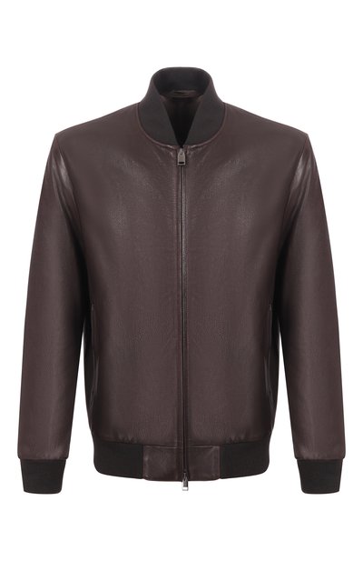 Мужской кожаный бомбер BRIONI, арт. PLAD0L/PD708