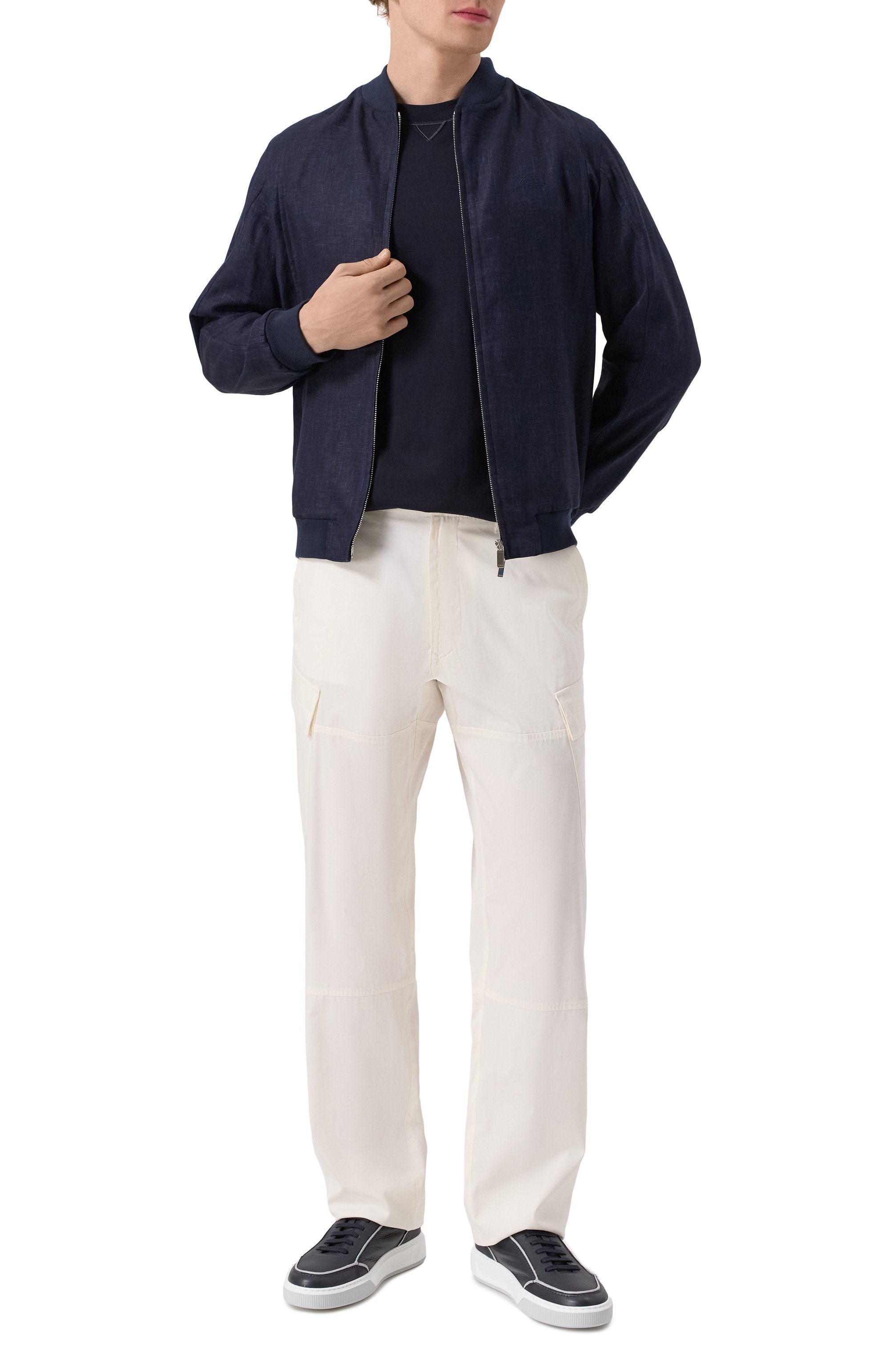 Хлопковая футболка BRUNELLO CUCINELLI, арт. M0B131328G, фото 2