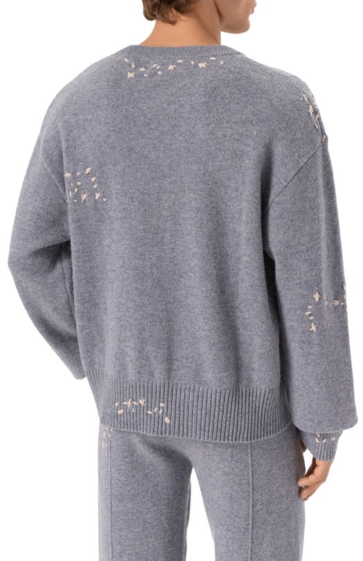 Джемпер DOMREBEL M 0FFICE/CREWNECK Серый  M 0FFICE/CREWNECK Фото 4