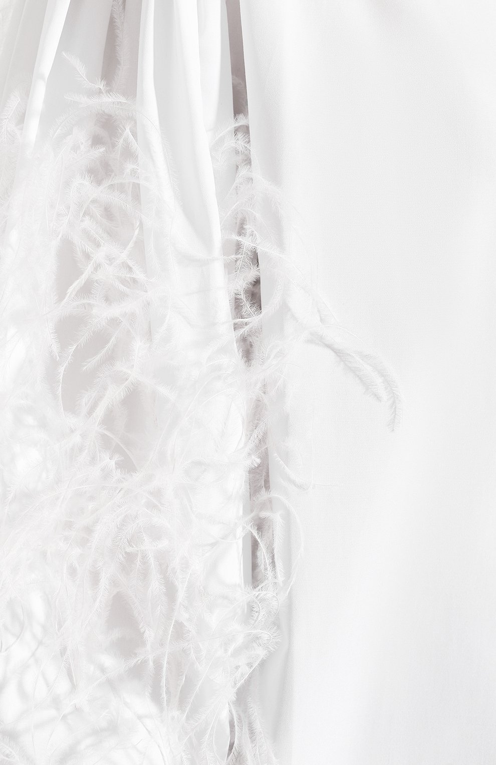 Рубашка с отделкой перьями VALENTINO, арт. TB3AB15M1M1, фото 5