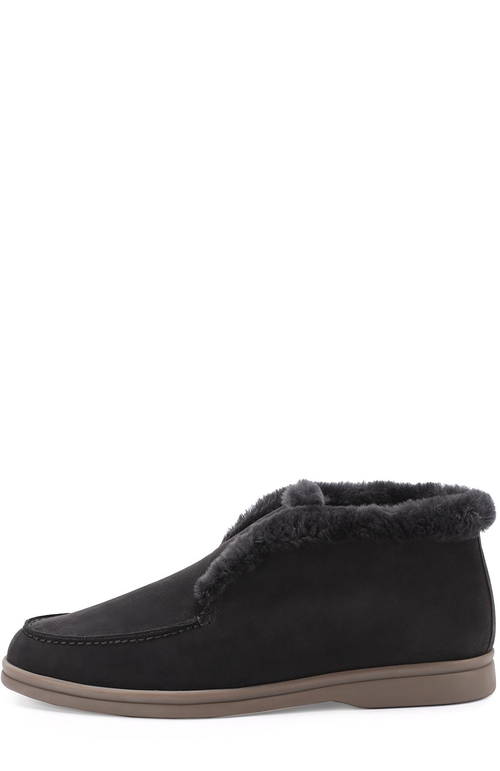 Замшевые ботинки open walk LORO PIANA, арт. FAG3602, фото 3