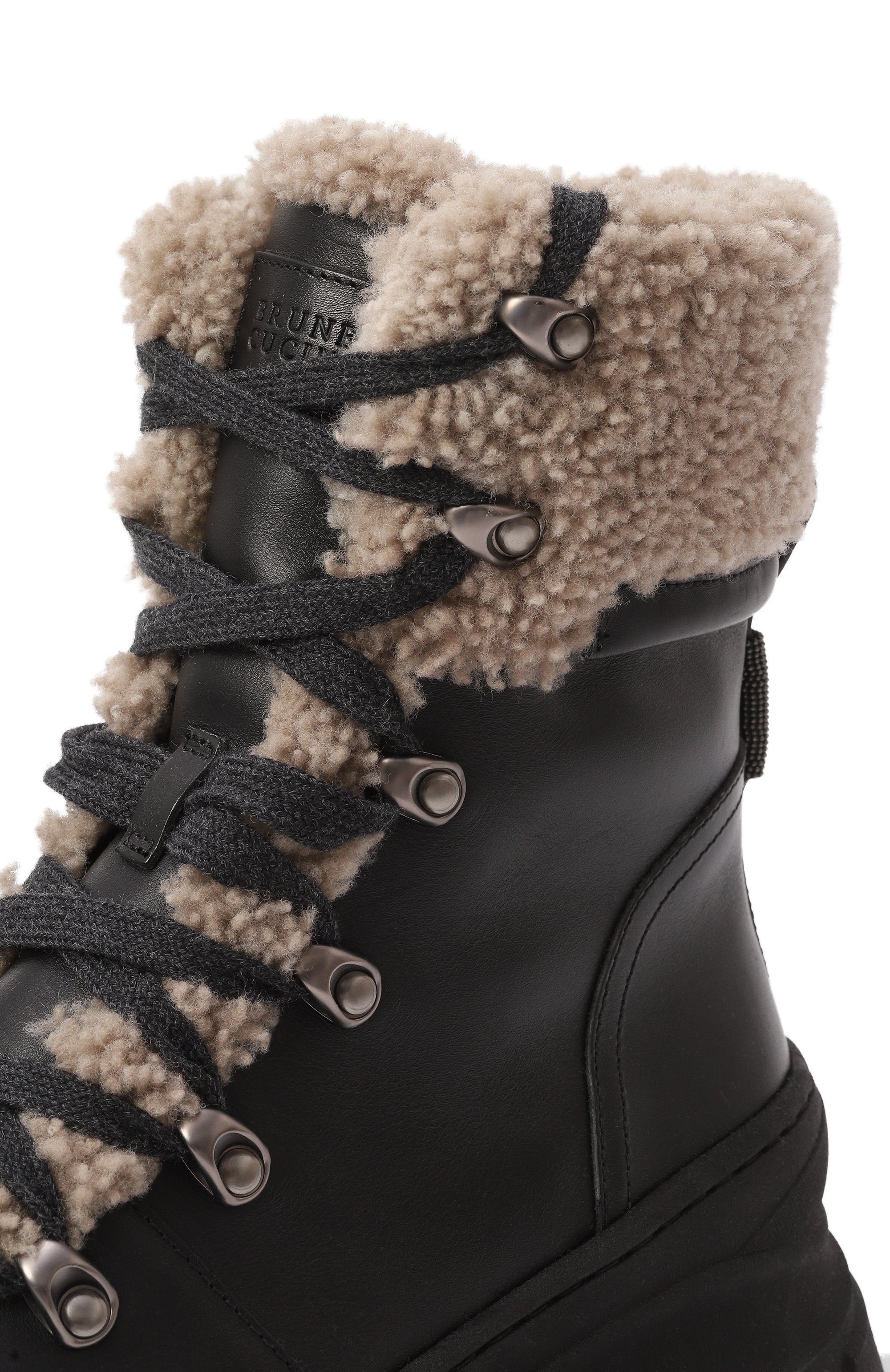 Кожаные хайкеры mountain BRUNELLO CUCINELLI, арт. MZ0LG2832, фото 7