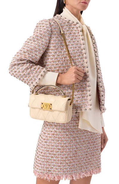 Женская сумка quiltie 67 small VALENTINO, арт. 7W2B0R96/XCA