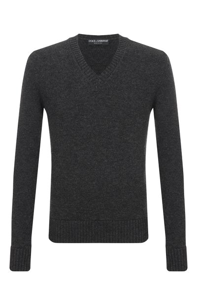 Мужской шерстяной пуловер DOLCE & GABBANA, арт. GXY28T/JCVYA
