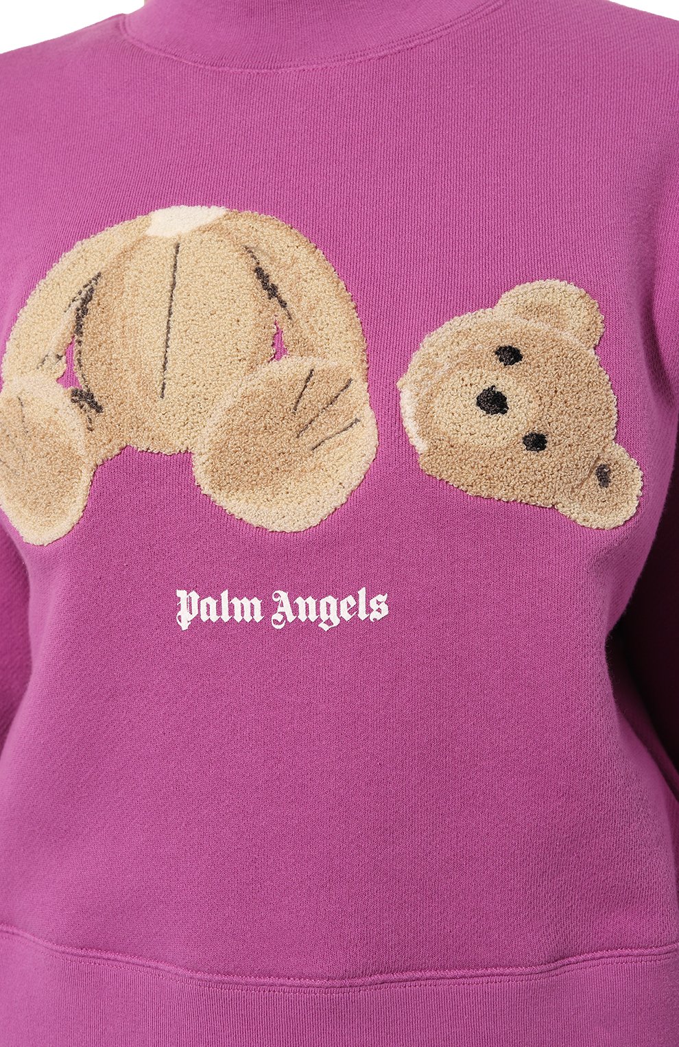 Хлопковый свитшот PALM ANGELS, арт. PWBA016C99FLE0023760, фото 5