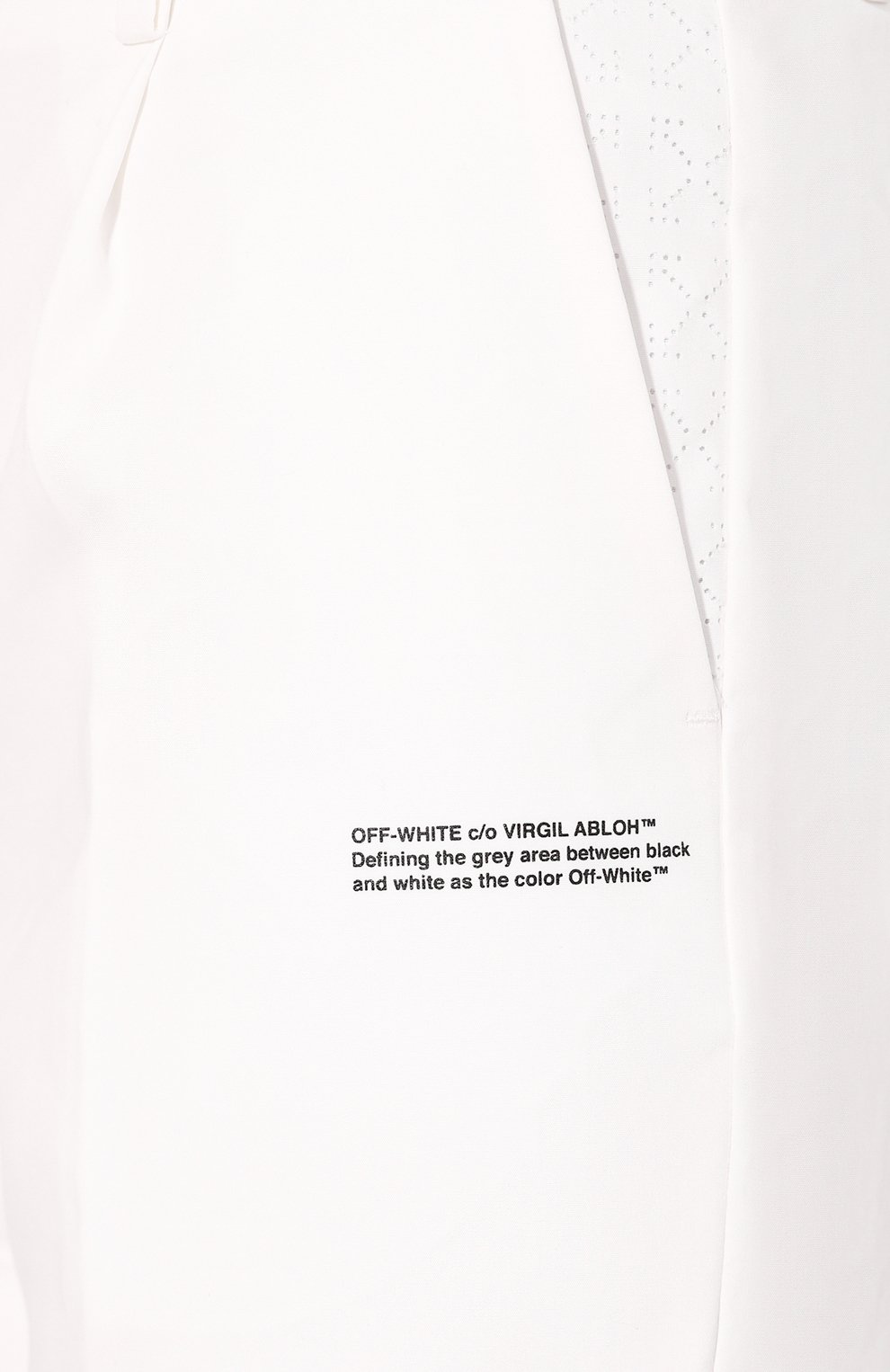 Хлопковые шорты OFF-WHITE, арт. 0WCB027R20H360680100, фото 5