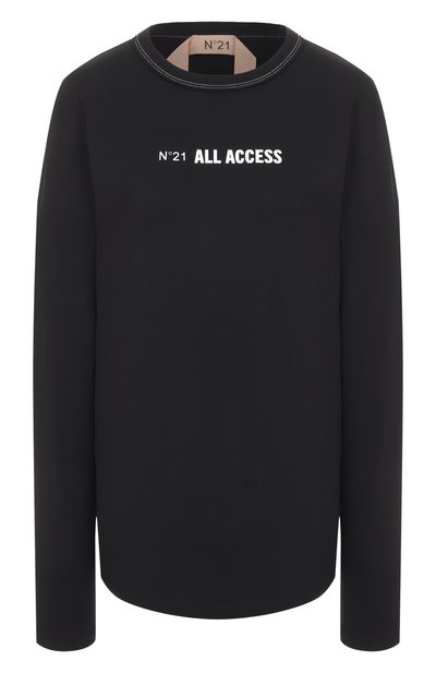 Женская хлопковый лонгслив N21, арт. F041/6328