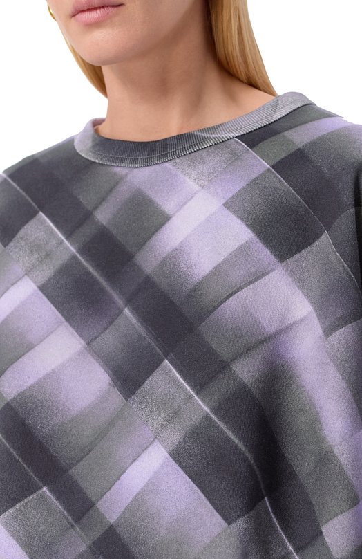 Хлопковый свитшот Dries Van Noten 011141-2614-403 Разноцветный  011141-2614-403 Фото 5