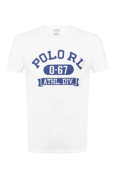 Хлопковая футболка POLO RALPH LAUREN, арт. 710740968, фото 1