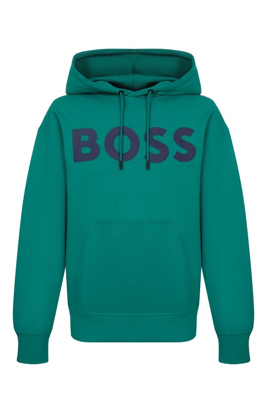 

Хлопковое худи BOSS Orange, Зелёный