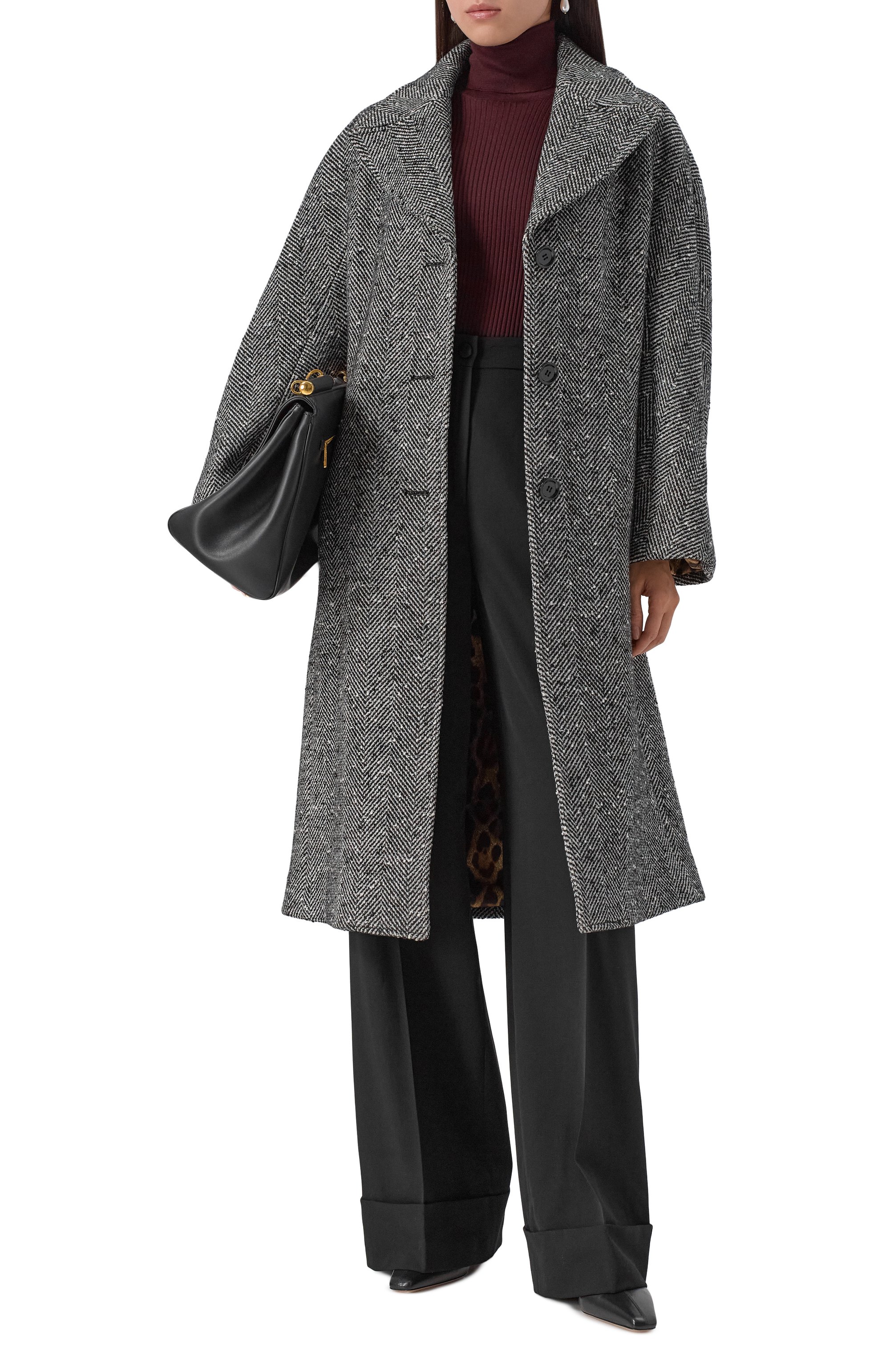 Шерстяные брюки DOLCE & GABBANA, арт. FTBM0T/GDC7Q, фото 2