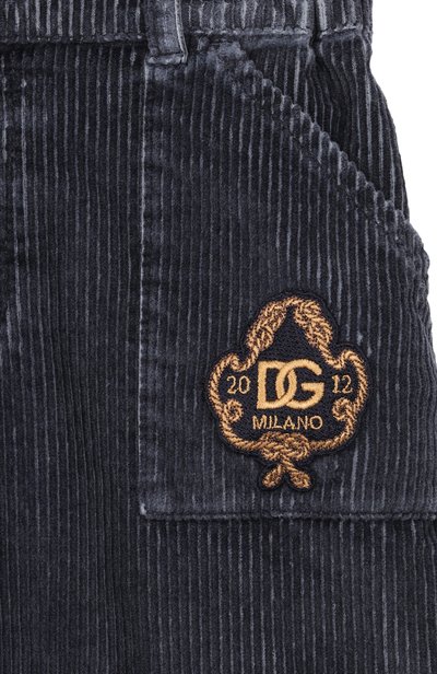 Вельветовые брюки DOLCE & GABBANA, арт. L15P48/LY115, фото 3