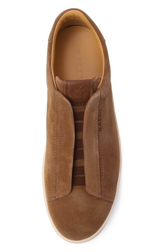 Замшевые кеды Retro Crest Bally MSK0F8/SU017 Коричневый  MSK0F8/SU017 Фото 5
