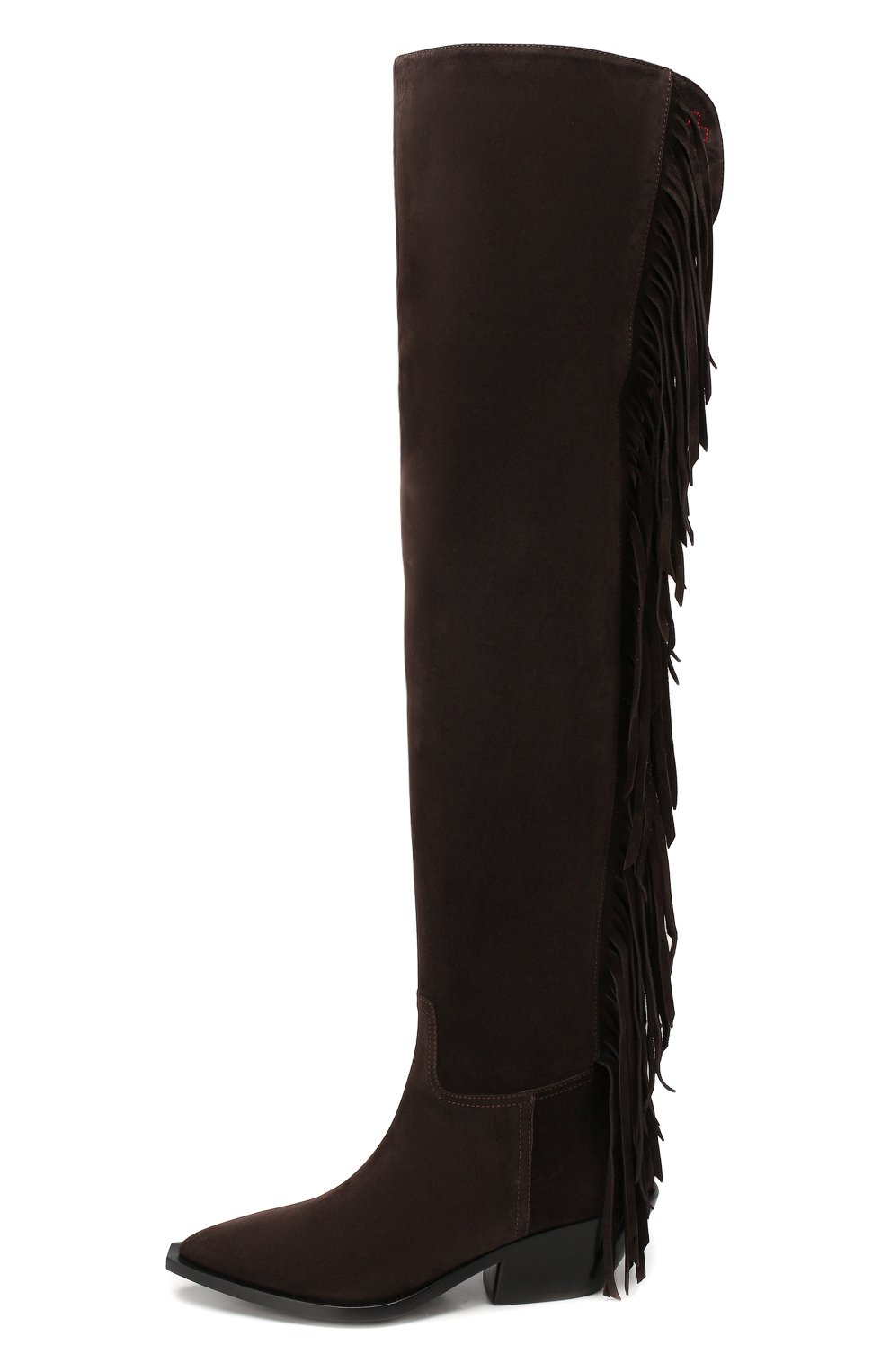 Замшевые ботфорты A.F.VANDEVORST, арт. 192 X4453-001, фото 3