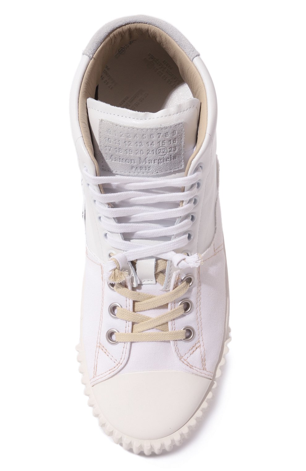 Комбинированные кеды MAISON MARGIELA, арт. S57WS0390/P5063, фото 6