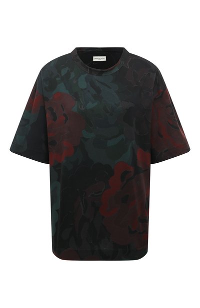 Женская хлопковая футболка DRIES VAN NOTEN, арт. 231-031166-6624