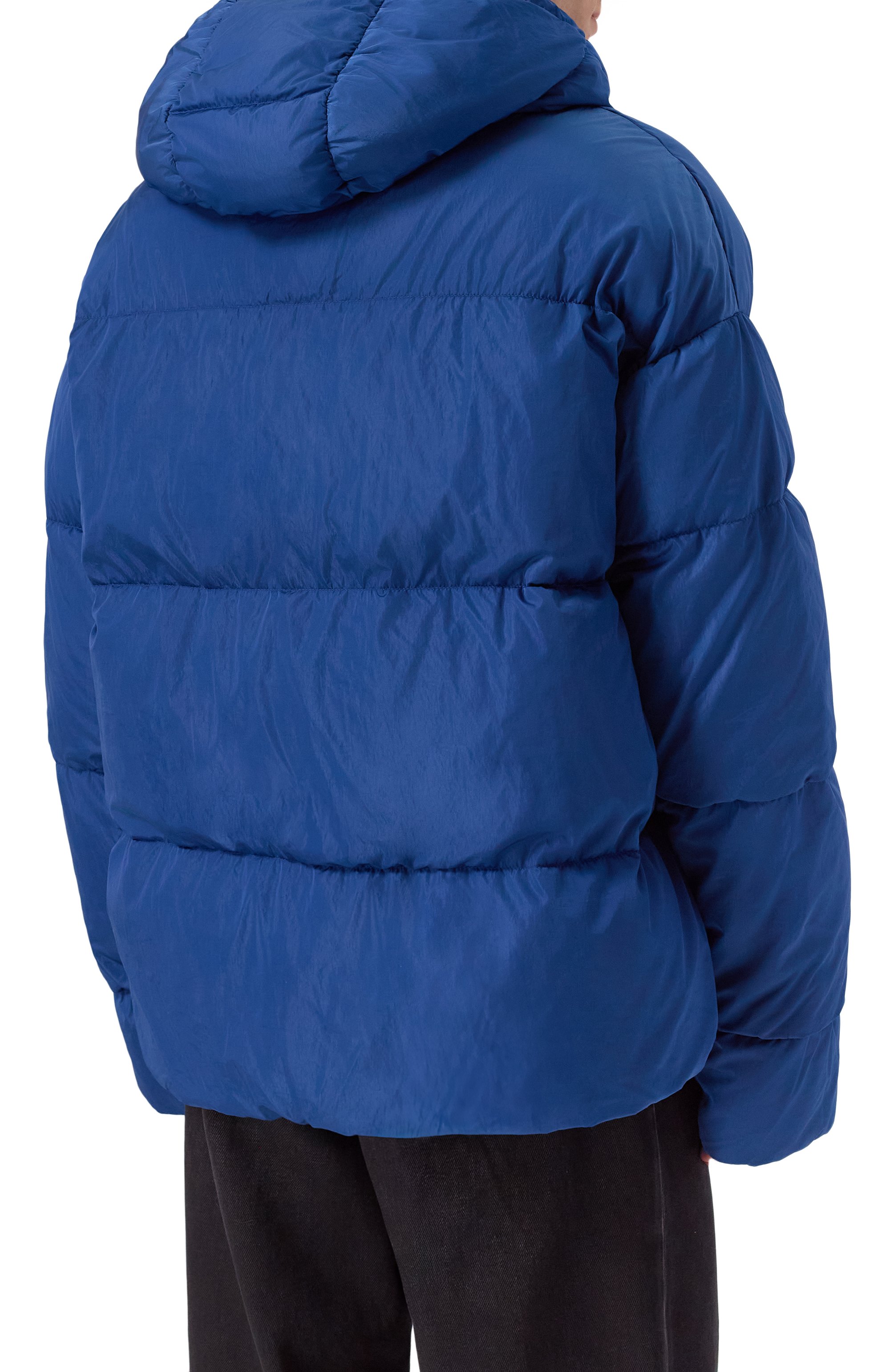 Пуховик ICEBERG синего цвета по цене 79950 руб., арт. J110/5189, фото 4 Пуховик ICEBERG, арт. J110/5189, фото 4