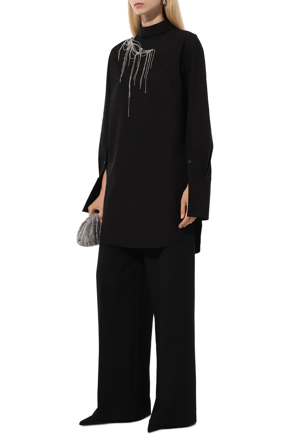 Хлопковая блузка DRIES VAN NOTEN, арт. 242-010746-9293, фото 2