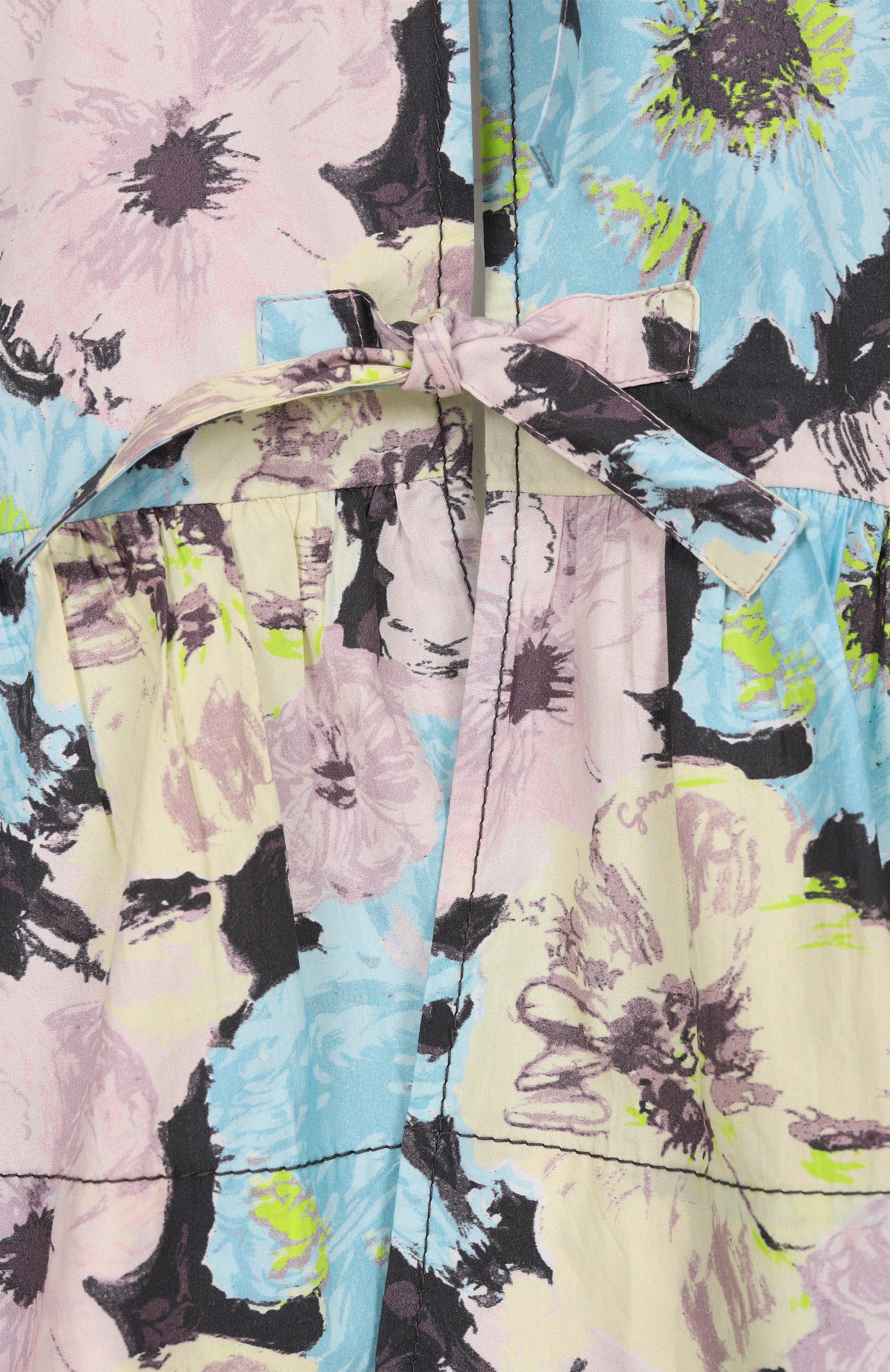 Хлопковая блузка GANNI, арт. W0317/999, фото 6