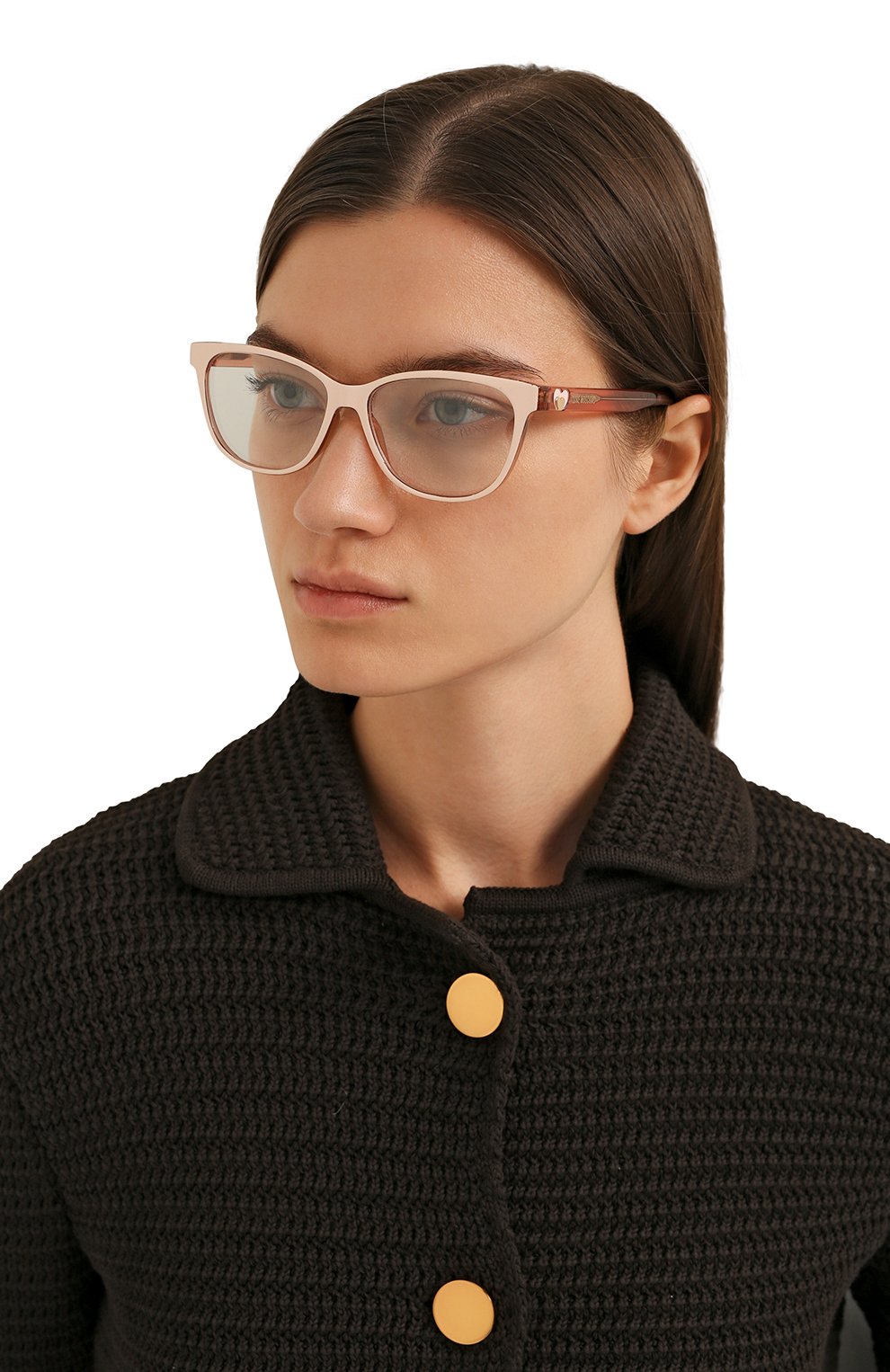 Солнцезащитные очки MOSCHINO розового цвета по цене 15700 руб., арт. M0L052/CS NG3, фото 3 Солнцезащитные очки MOSCHINO, арт. M0L052/CS NG3, фото 3