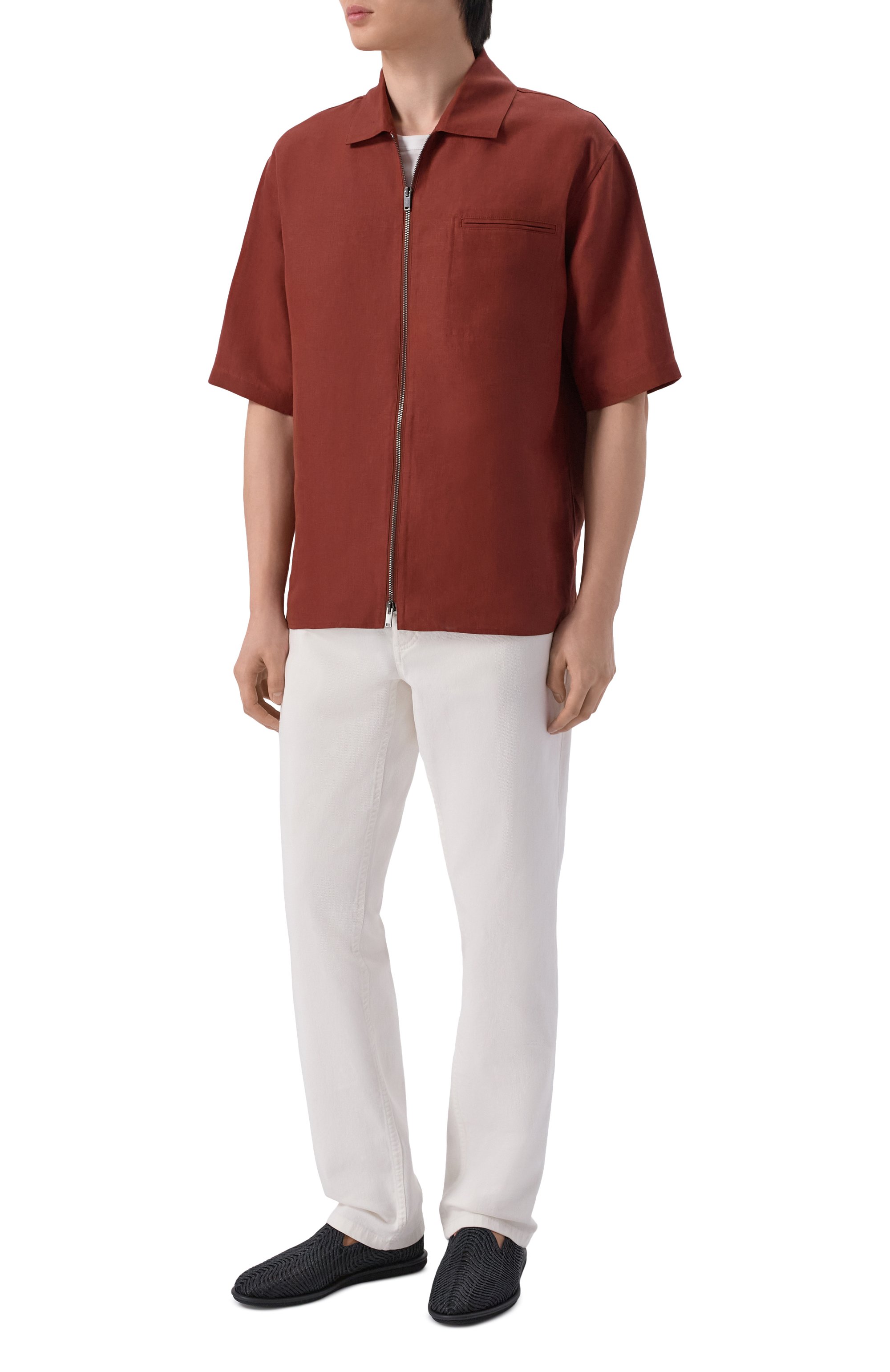 Текстильные слиперы GIORGIO ARMANI, арт. GM003215/AF24814, фото 2