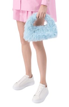 Женская сумка the sack mini MARC JACOBS (THE) голубого цвета, арт. 2R4HSH012H03 | Фото 2 (Размер: mini; Драго�ценные камни: Проставлено; Материал: Текстиль; Материал сплава: Проставлено)