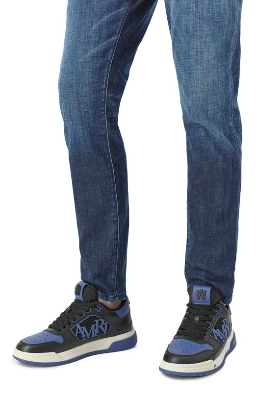 Кожаные кеды Classic Amiri AMF0SR1158 Чёрный  AMF0SR1158 Фото 3
