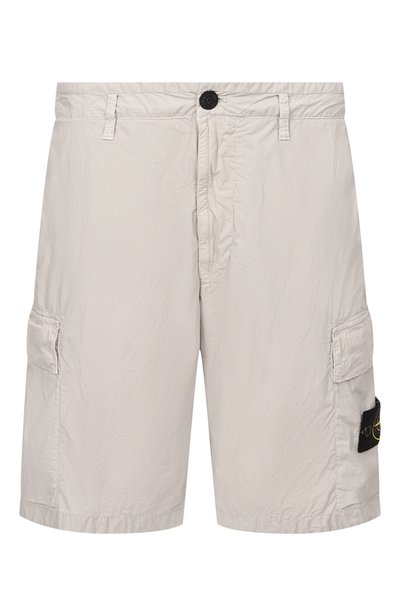 Мужские хлопковые шорты STONE ISLAND, арт. L1S15L100020/S0003