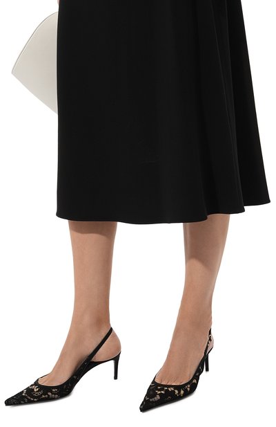 Текстильные туфли lollo DOLCE & GABBANA, арт. CG0639/AT467, фото 3