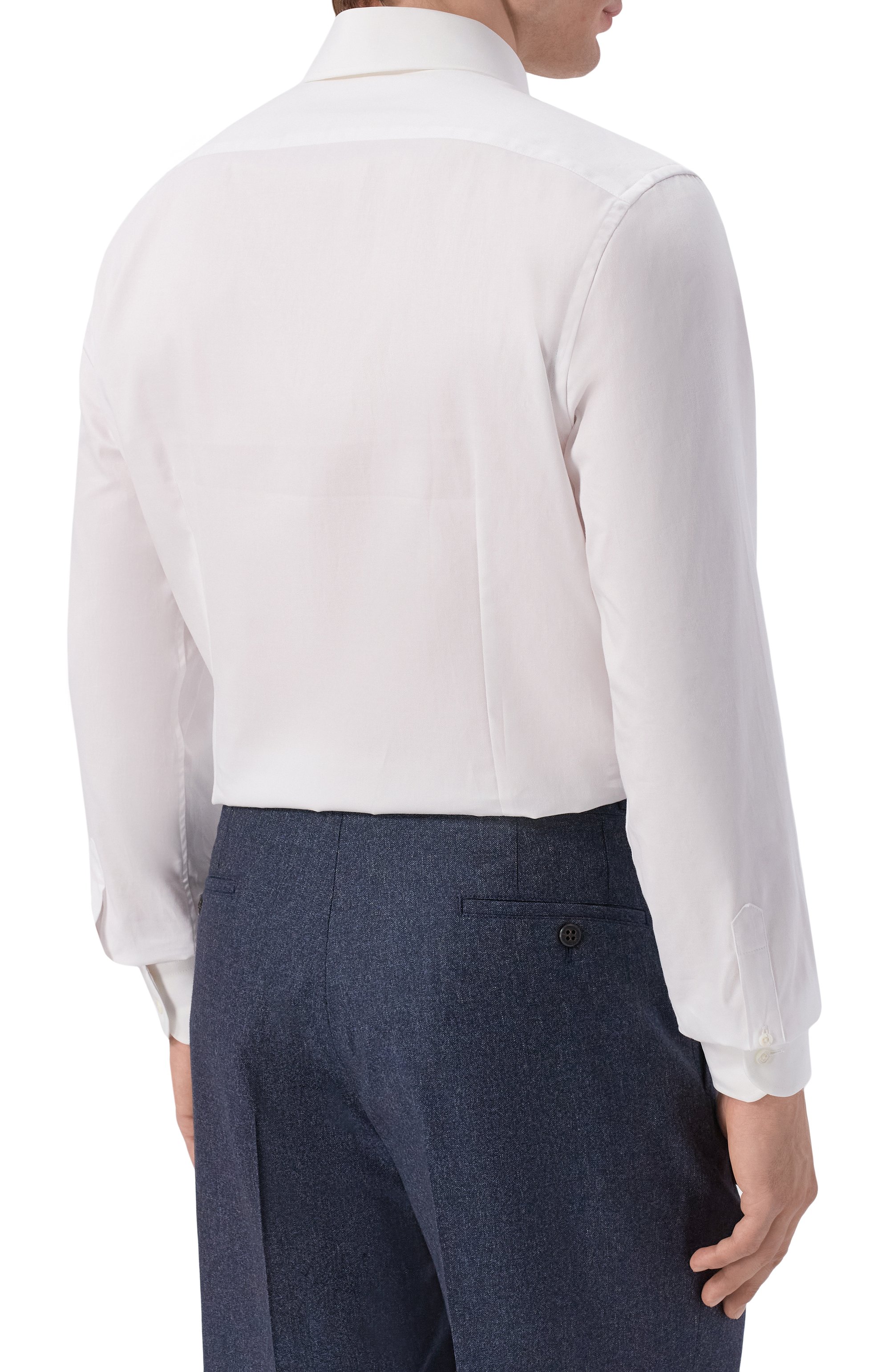 Хлопковая сорочка CORNELIANI, арт. 28P110/2A11631, фото 4