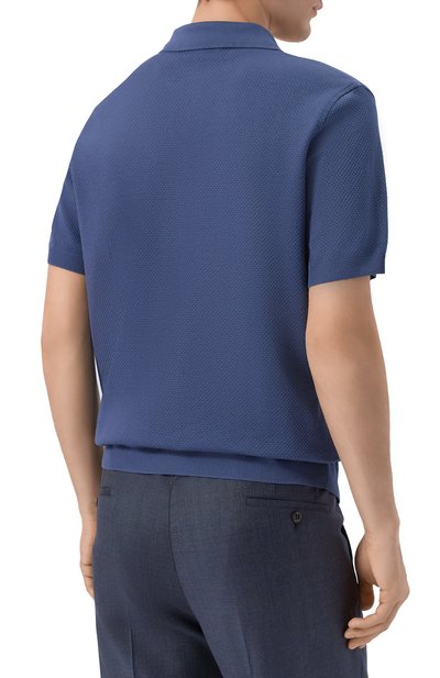 Хлопковое поло CORNELIANI, арт. 27G519/2725027, фото 4