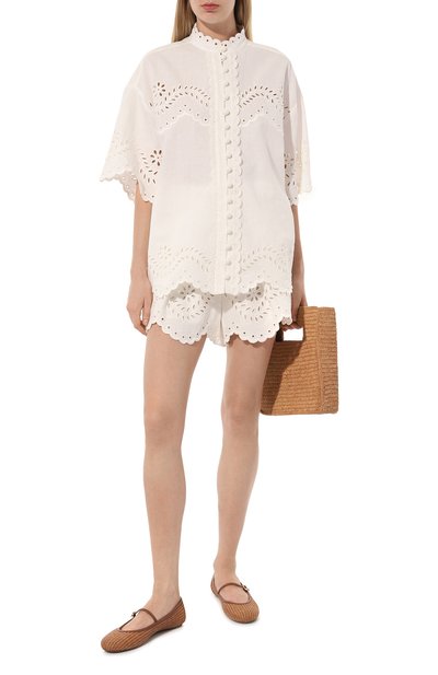 Хлопковая блузка ZIMMERMANN, арт. 8432TRS243, фото 2