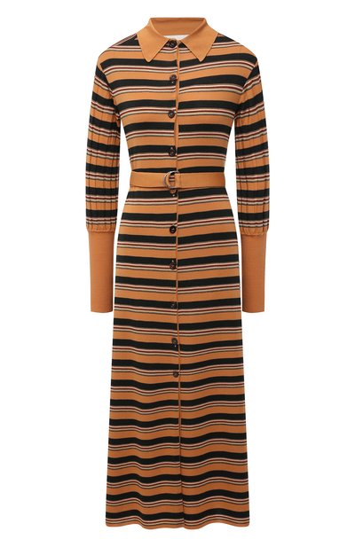 Платье из шерсти и вискозы CHLOÉ, арт. CHC21SMR04670, фото 1
