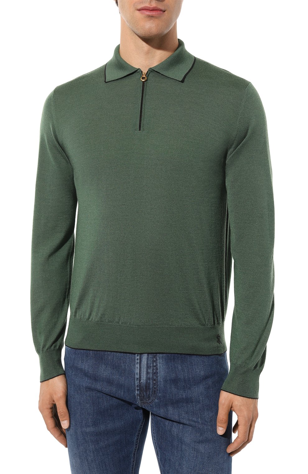 Поло из шерсти и шелка STEFANO RICCI, арт. KE08004P30/E23374, фото 3