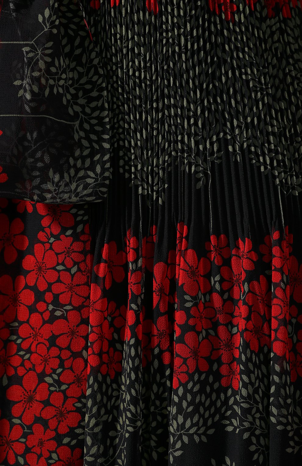 Платье с принтом REDVALENTINO, арт. SR3VAF70/4A0, фото 5