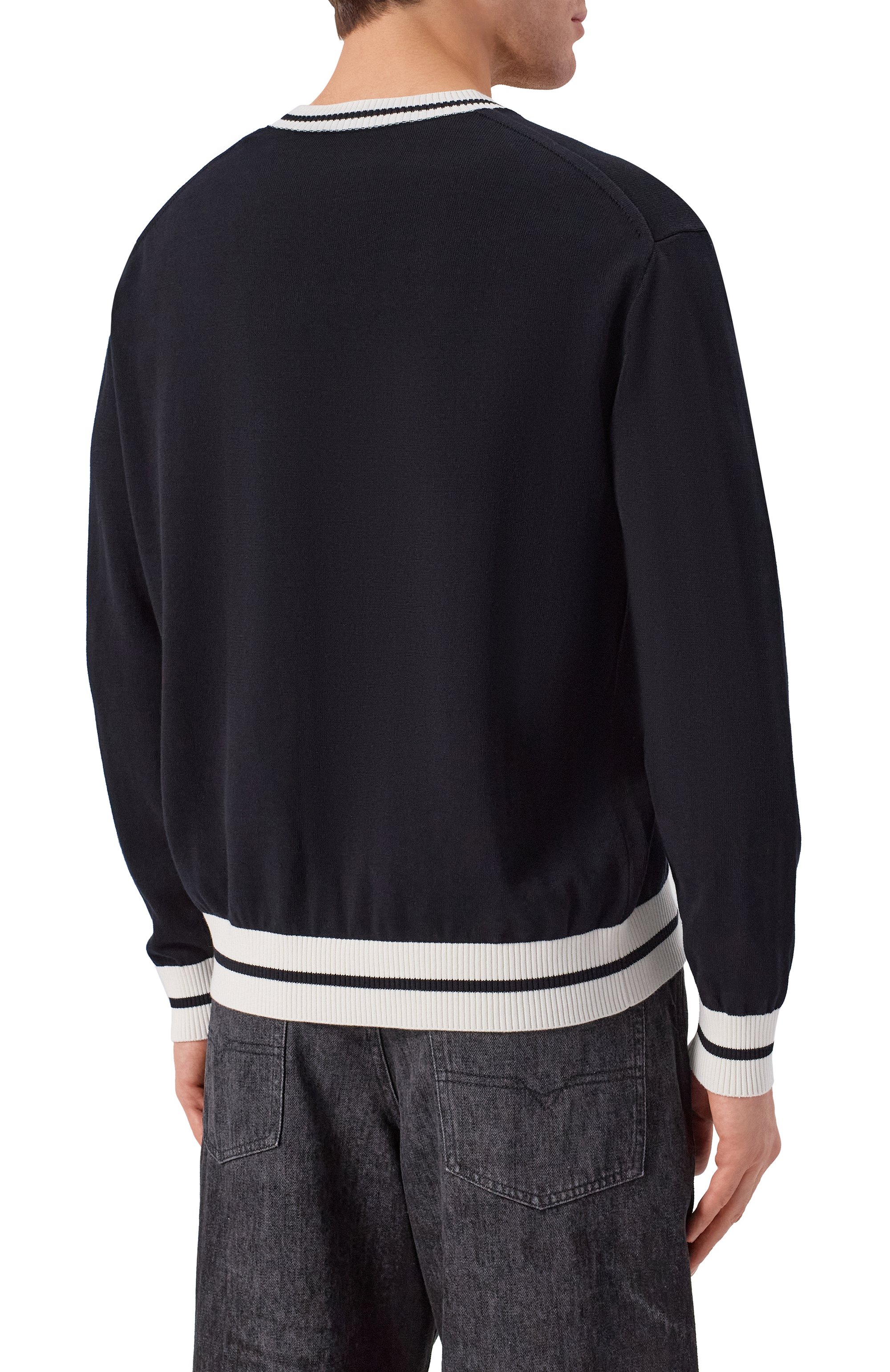 Хлопковый джемпер ICEBERG, арт. A004/9505, фото 4