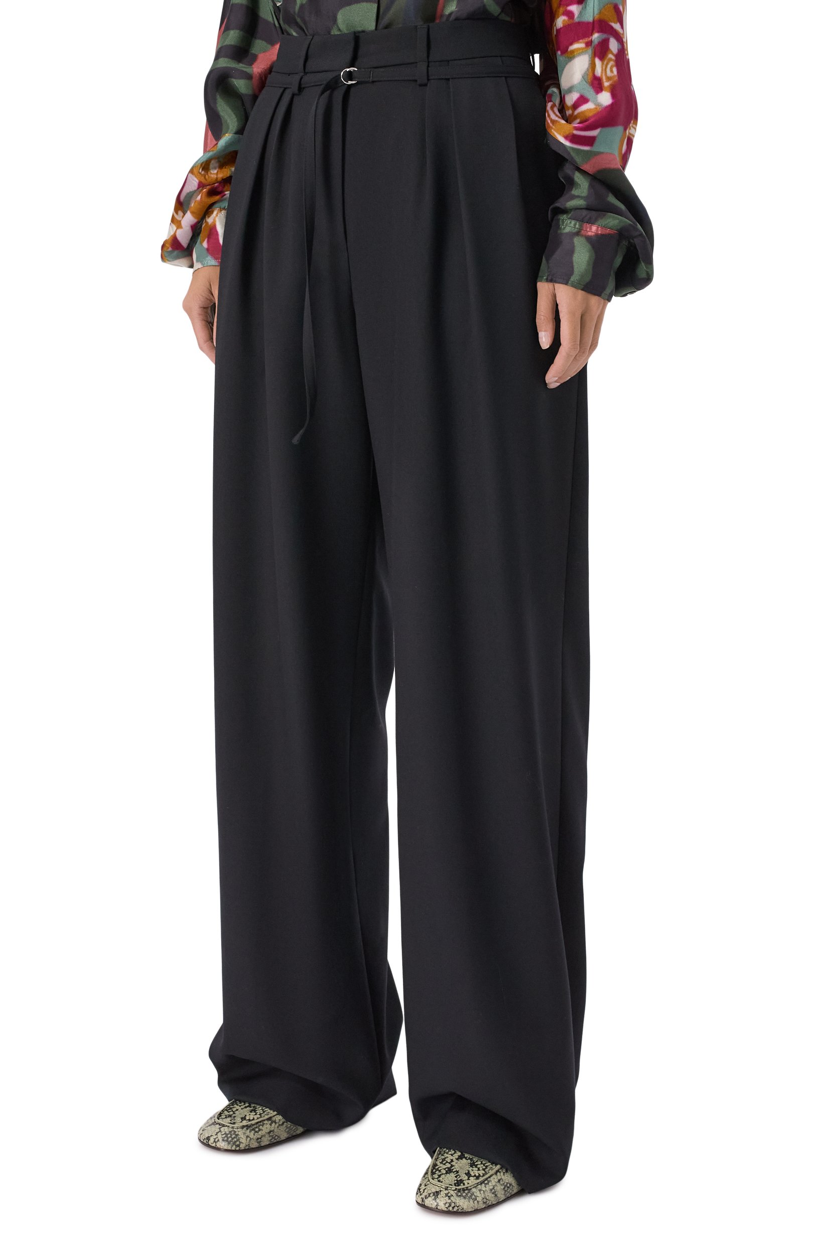 Шерстяные брюки DRIES VAN NOTEN, арт. 262-130906/4265, фото 3