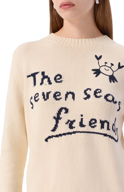 Хлопковый свитер WEEKEND MAX MARA, арт. NESP0LA, фото 5