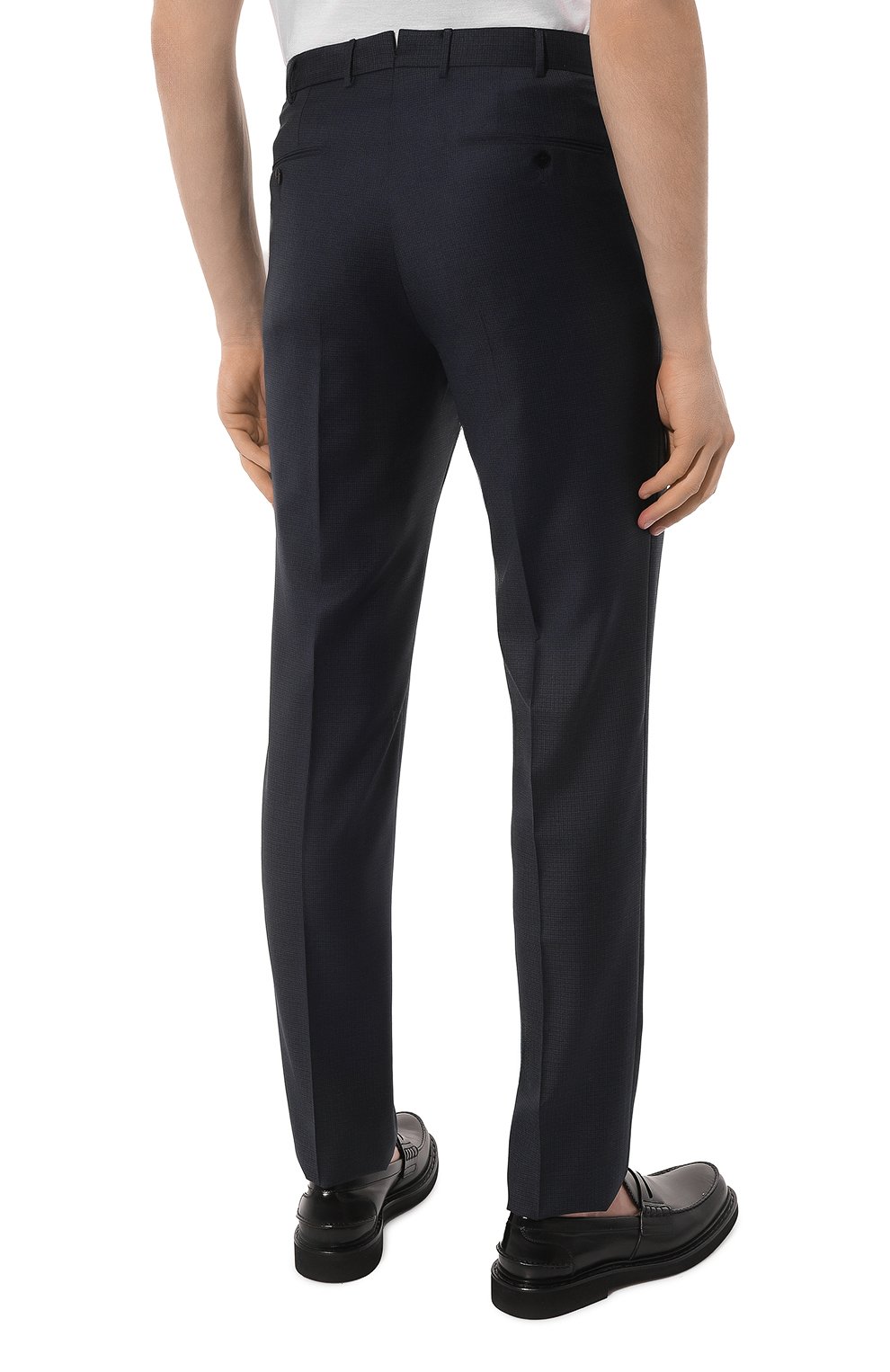 Шерстяные брюки ZEGNA, арт. 622F38A6/75TB12, фото 4