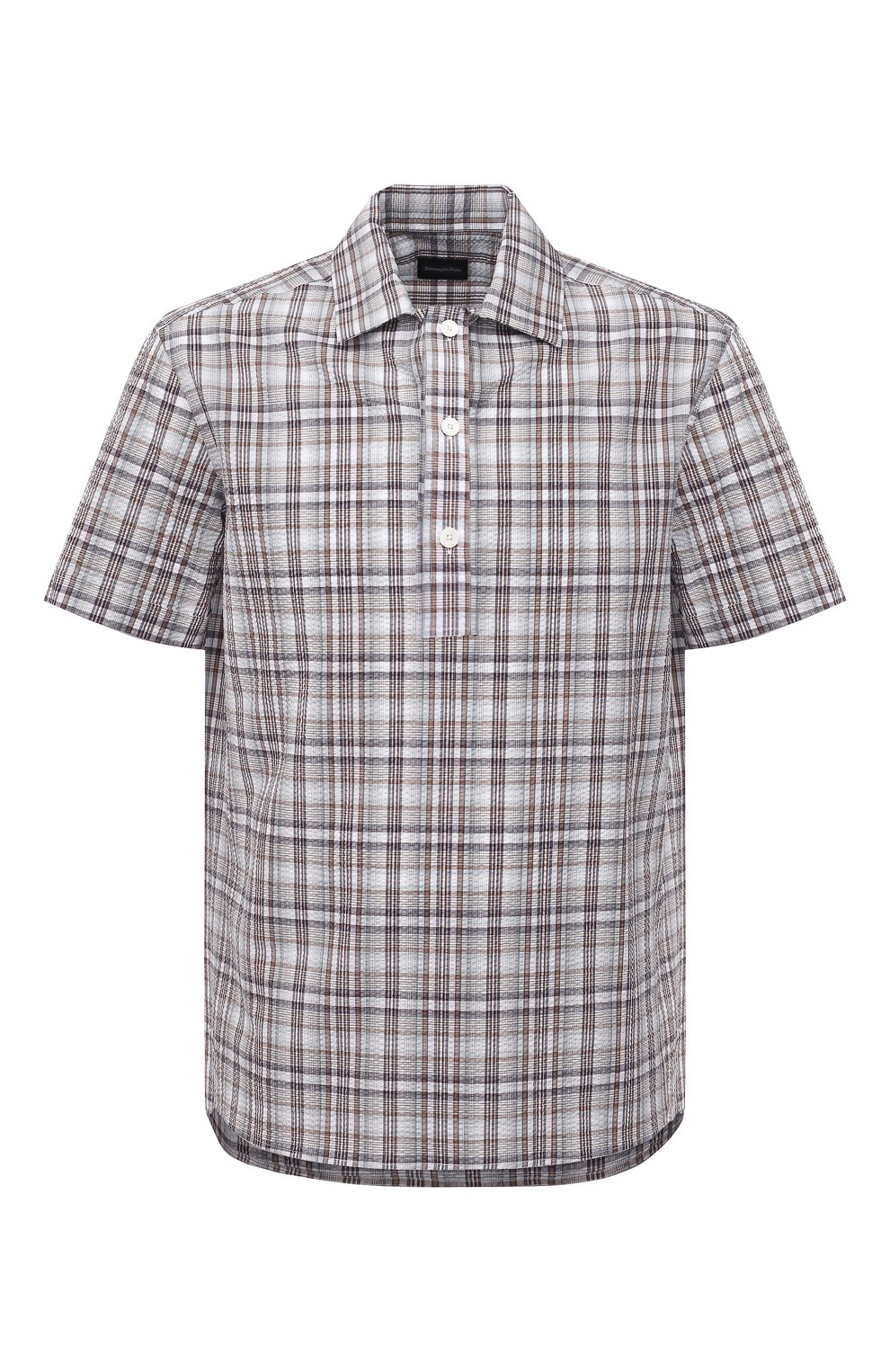 Хлопковая рубашка ZEGNA, арт. UWX37/SCM9, фото 1