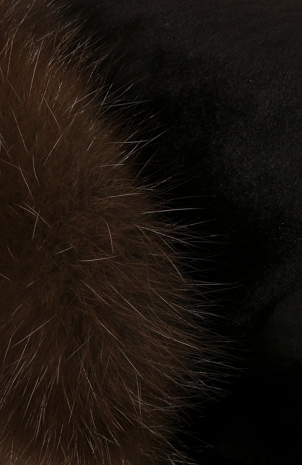 Меховая шапка-ушанка из норки и соболя VICTORIA KUSENKOVA, арт. 091513504094, фото 4