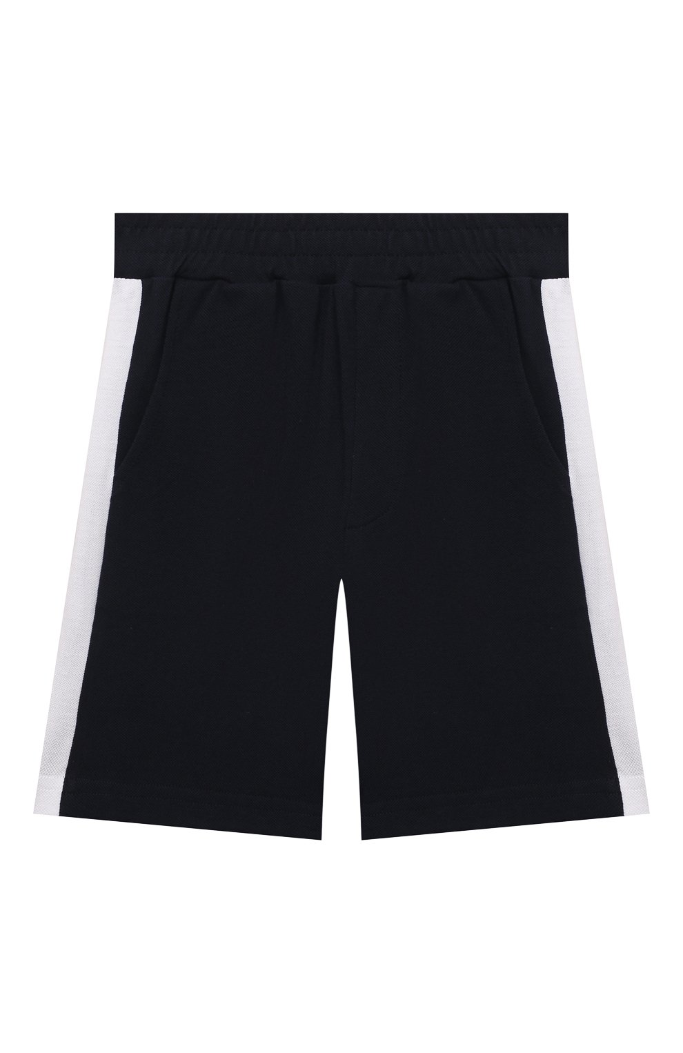 Комплект из поло и шорт MONCLER синего цвета по цене 25100 руб., арт. G1-954-8M746-20-8496W/8-10A, фото 4 Комплект из поло и шорт MONCLER, арт. G1-954-8M746-20-8496W/8-10A, фото 4