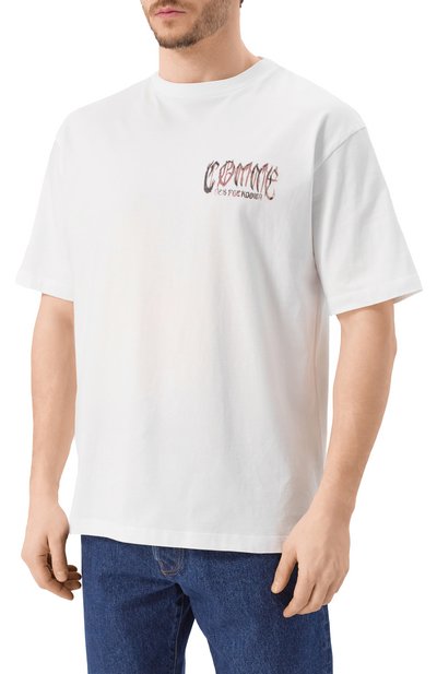 Хлопковая футболка COMME DES FUCKDOWN, арт. CFABM01593, фото 3