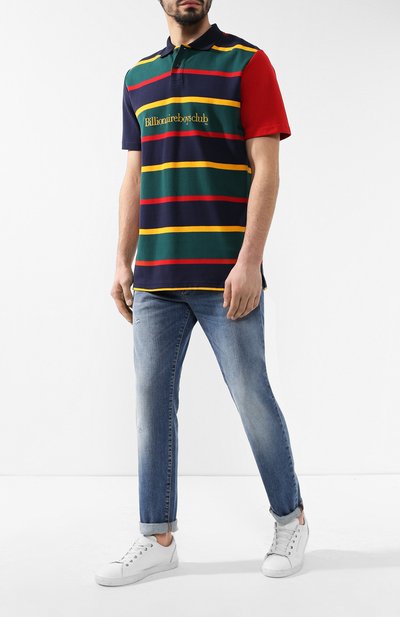 Хлопковое поло BILLIONAIRE BOYS CLUB, арт. B19145, фото 2