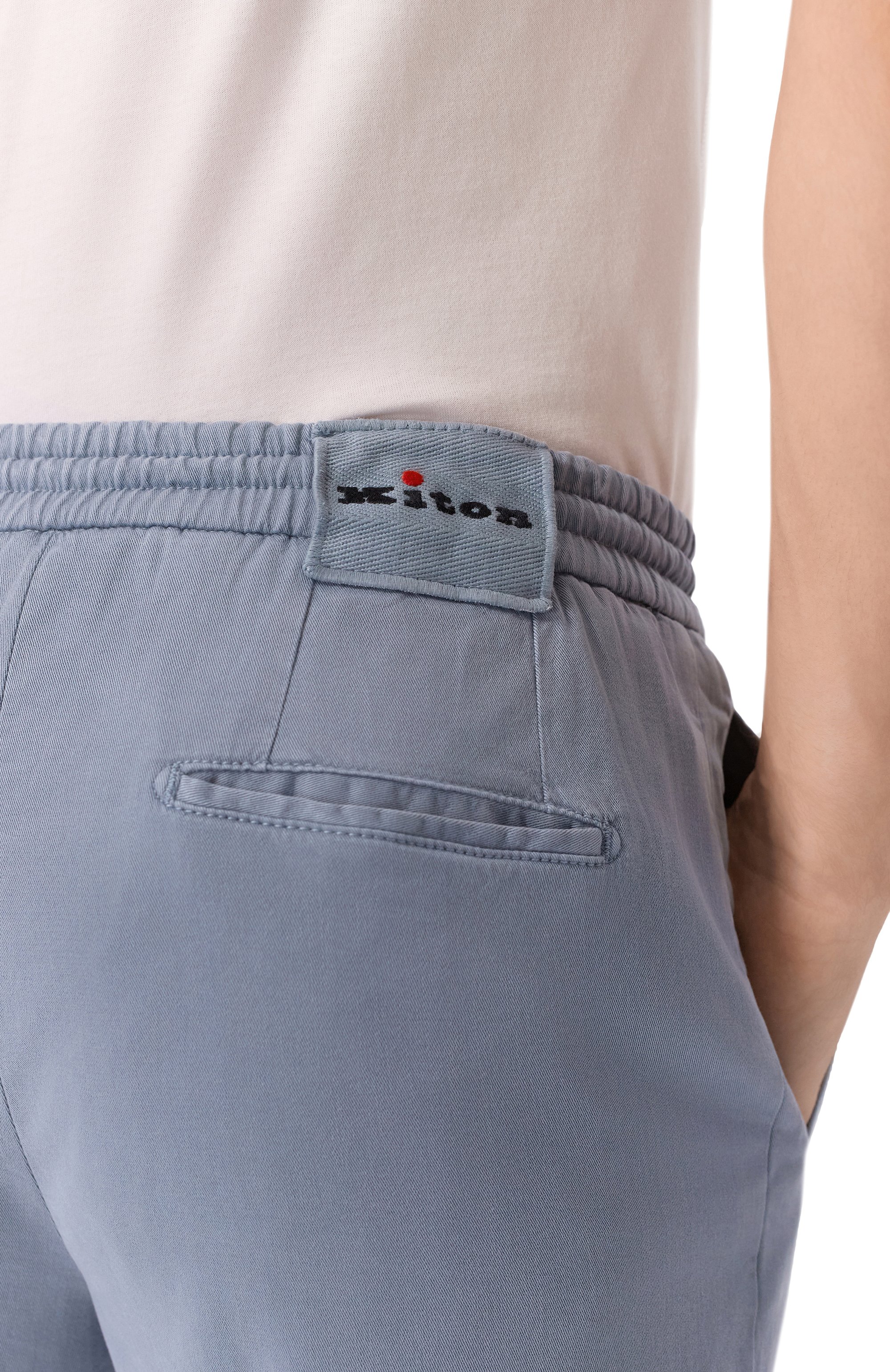 Брюки из лиоцелла KITON, арт. UPLACK0606F04, фото 5