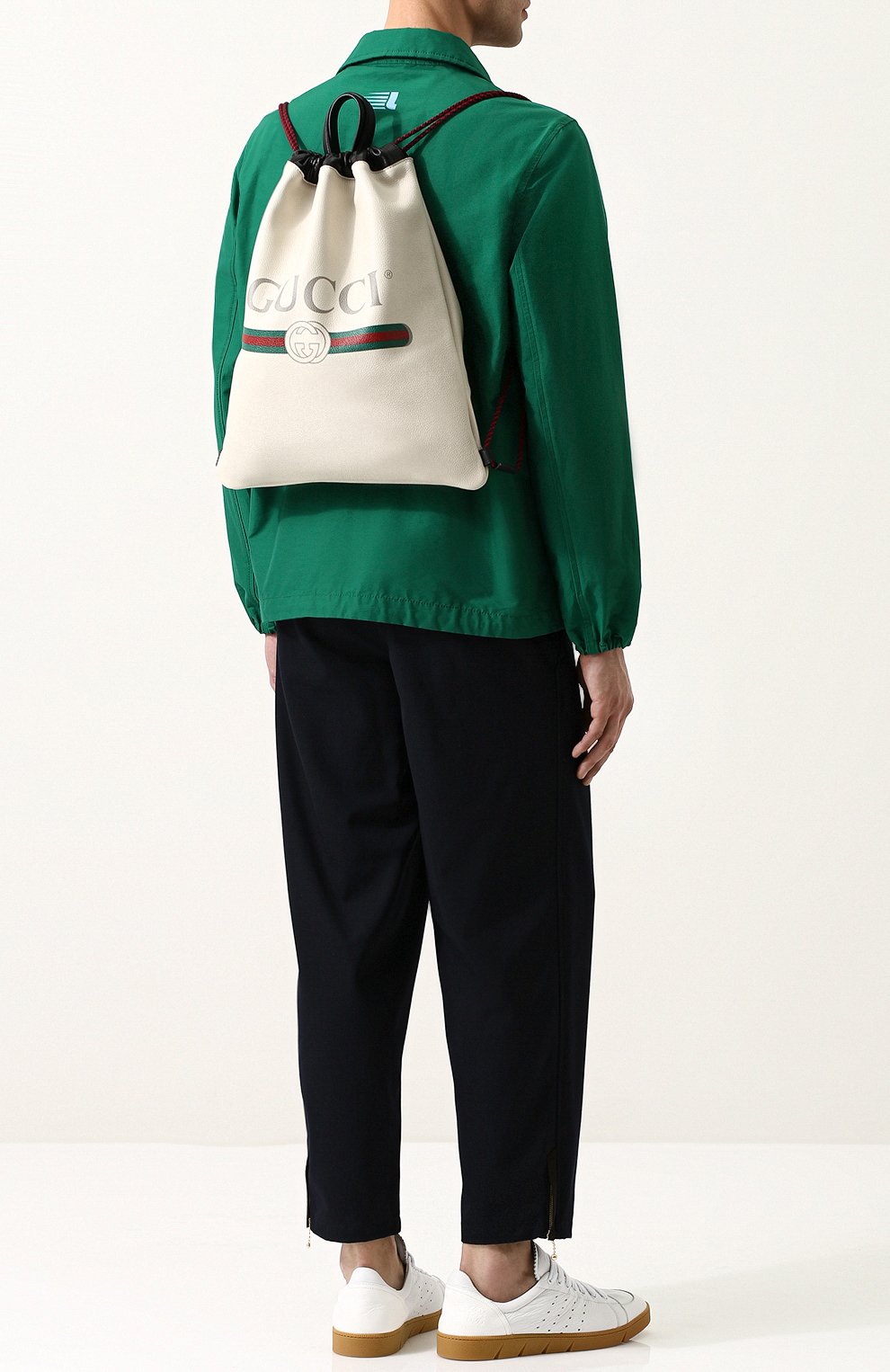 Кожаный рюкзак с логотипом бренда GUCCI, арт. 516639/0GCBT, фото 2