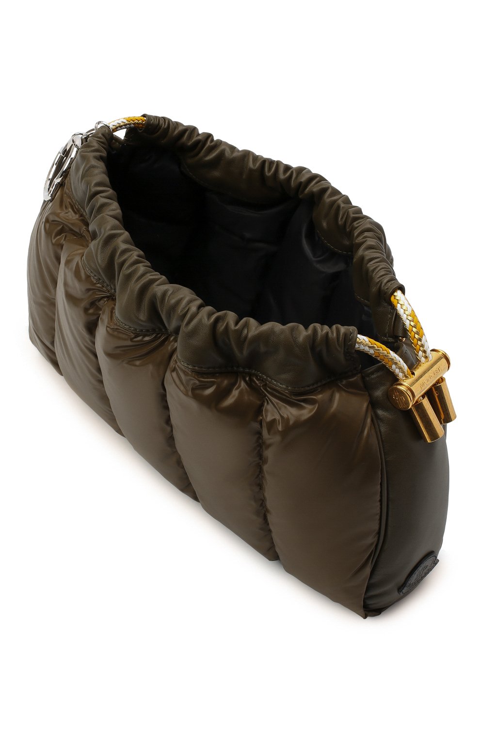 Сумка seashell MONCLER хаки цвета по цене 82100 руб., арт. F2-09B-5L506-10-02SK9, фото 4 Сумка seashell MONCLER, арт. F2-09B-5L506-10-02SK9, фото 4