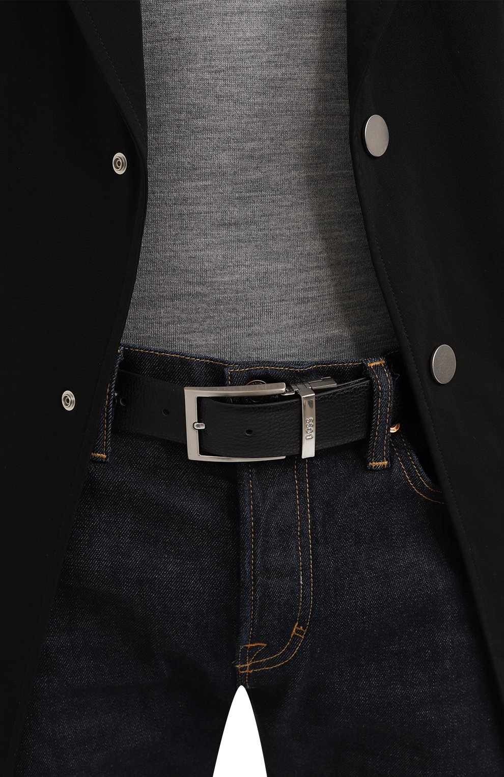 Кожаный ремень BOSS, арт. 50447116, фото 2