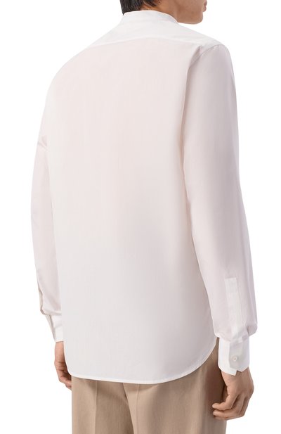 Хлопковая рубашка MVST белого цвета по цене 89950 руб., арт. M26.2PM.B008/F080, фото 4 Хлопковая рубашка MVST, арт. M26.2PM.B008/F080, фото 4