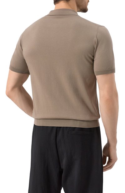 Хлопковое поло CORNELIANI, арт. 25M586-2525127, фото 4